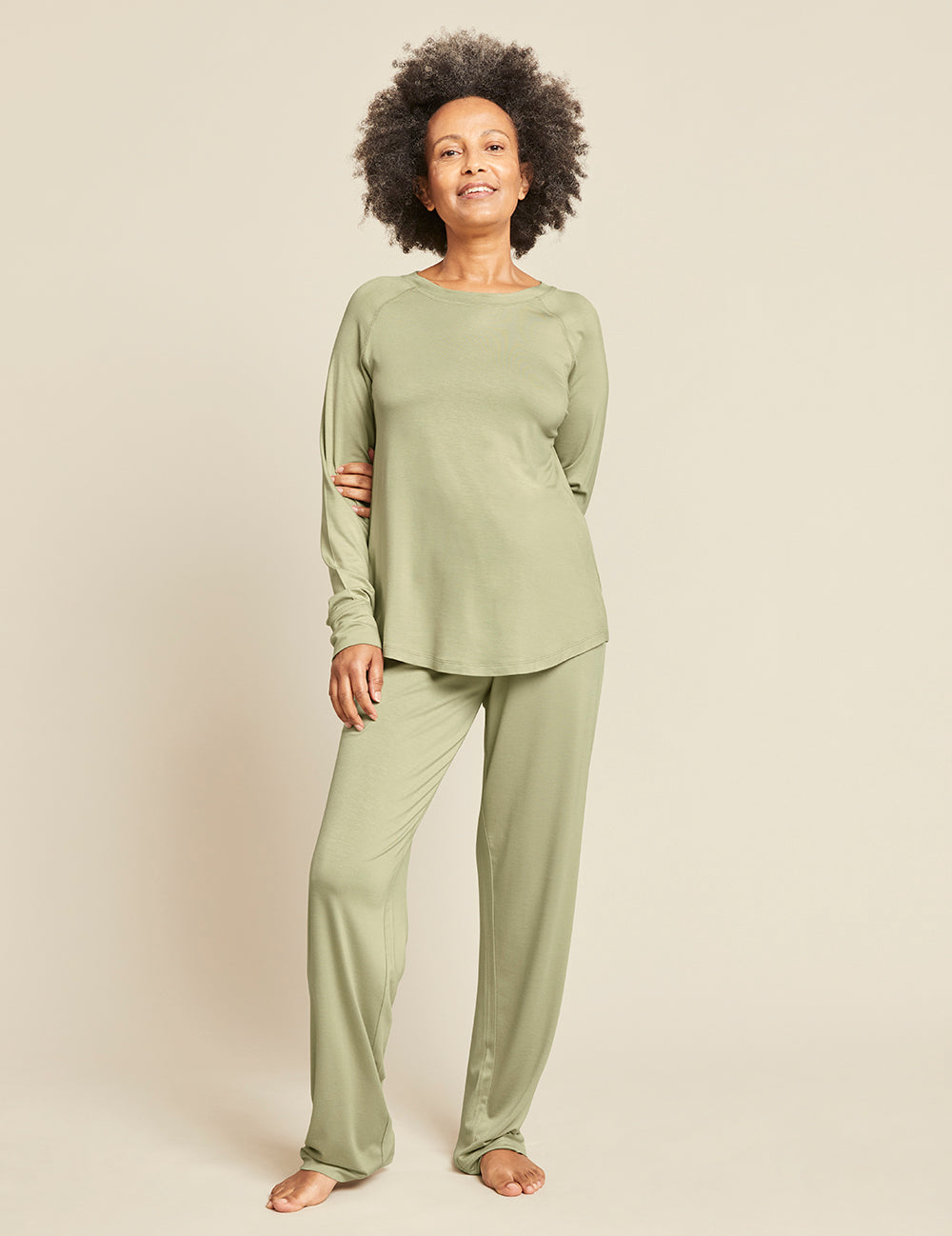 Goodnight Raglan Sleep Top – Salvia