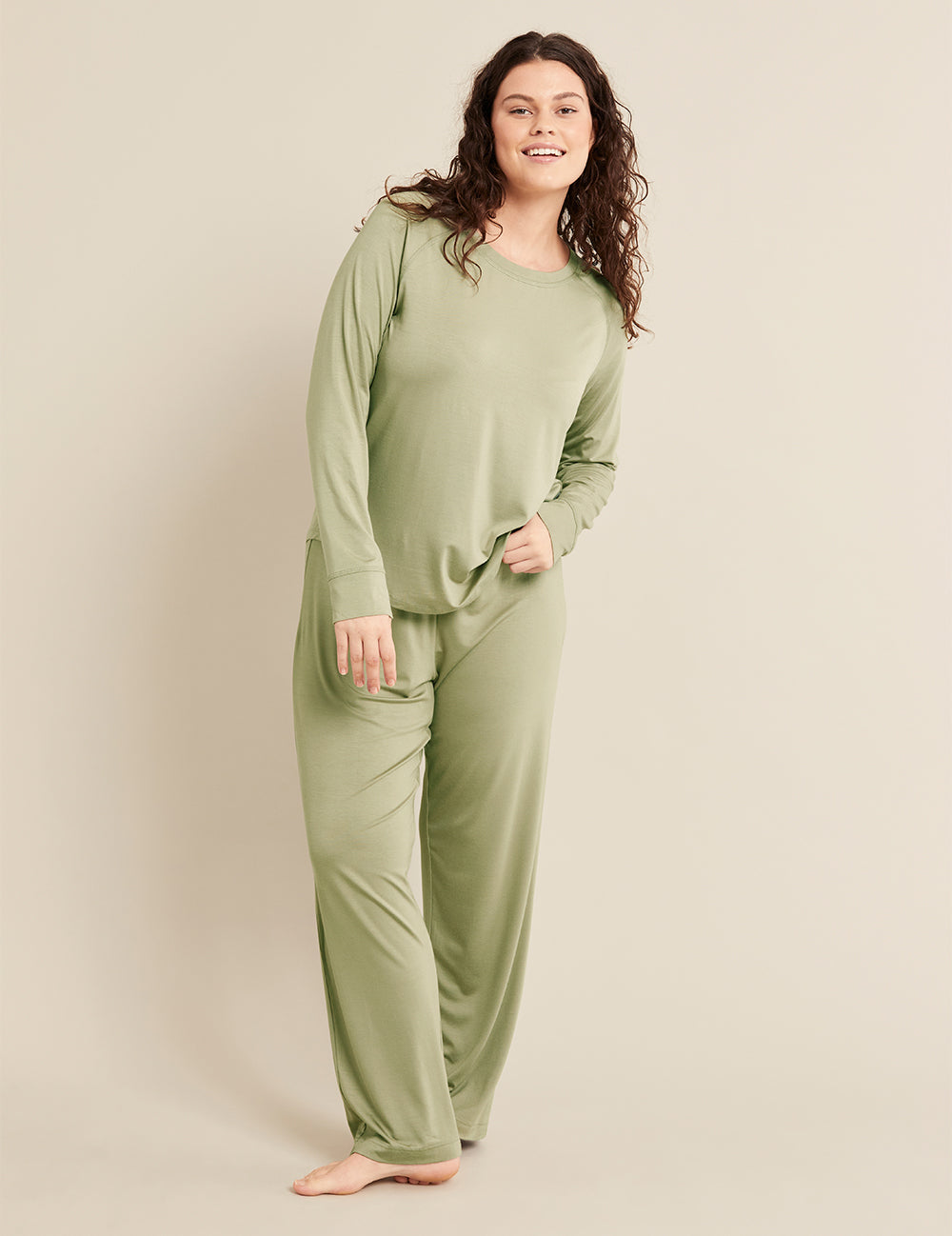 Goodnight Raglan Sleep Top – Salvia