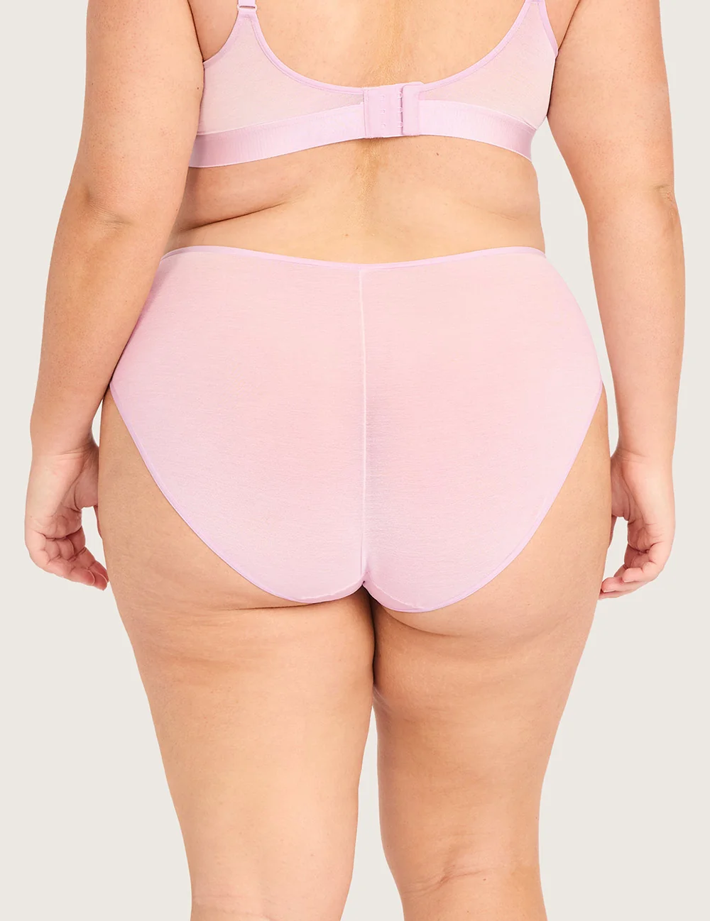 Boody FreeMesh high cut maxi-trusse i Pink Sorbet – billede 14