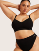 High Cut Full Briefs – Svart