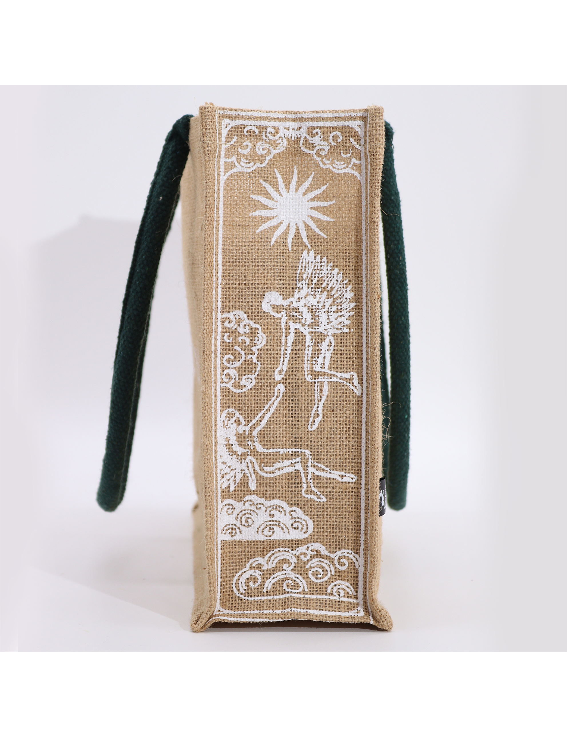 Jute Bag Tygkasse – I Am Loved