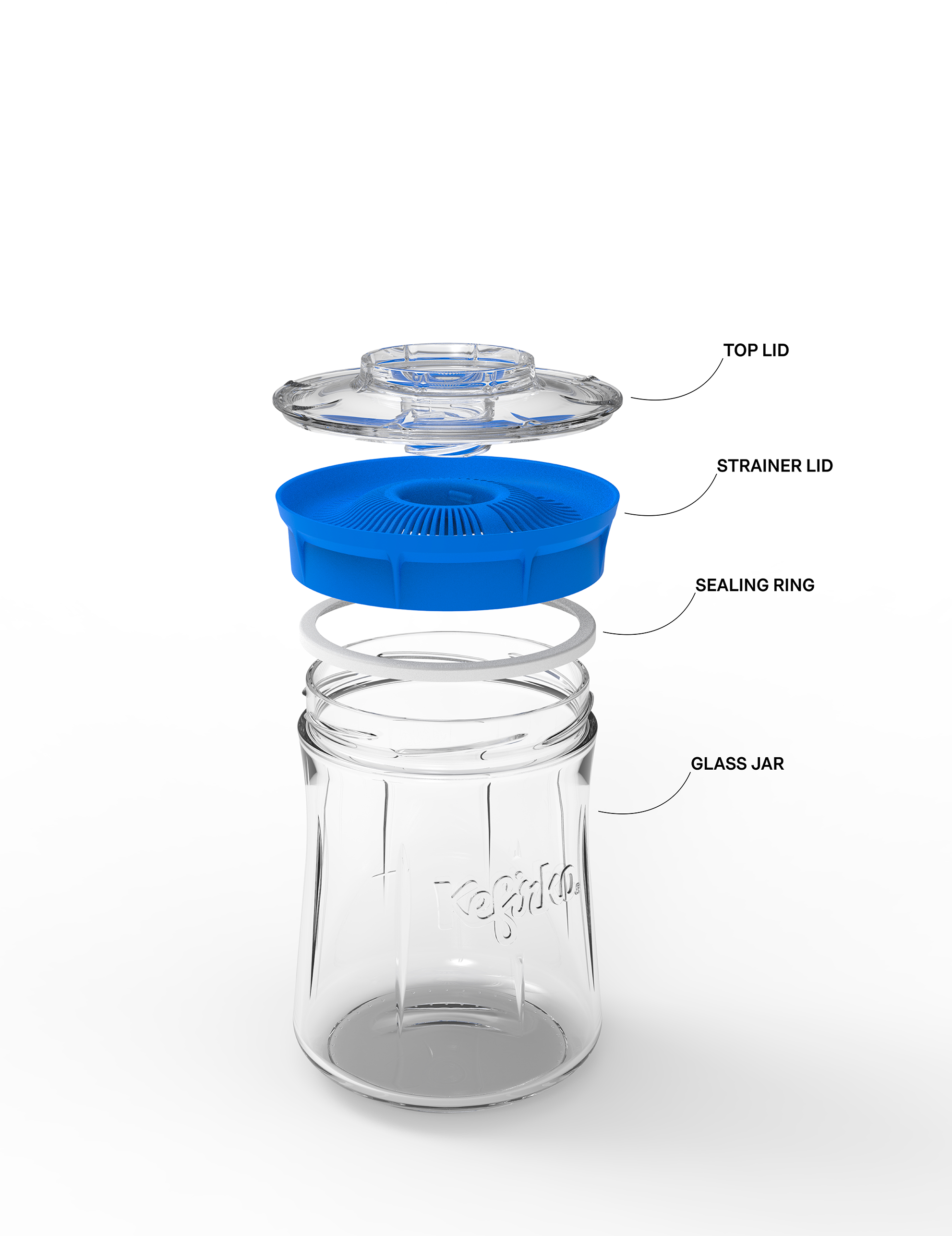 Kefirfermenter 900 ml