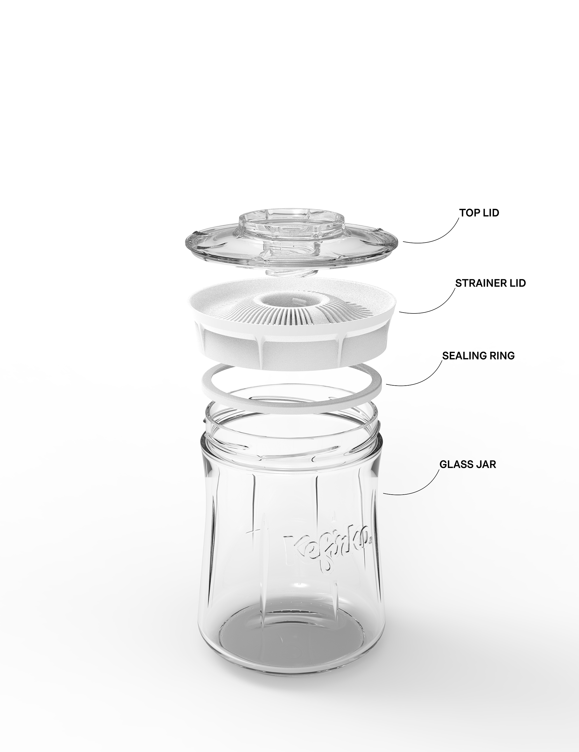 Kefirfermenter 900 ml
