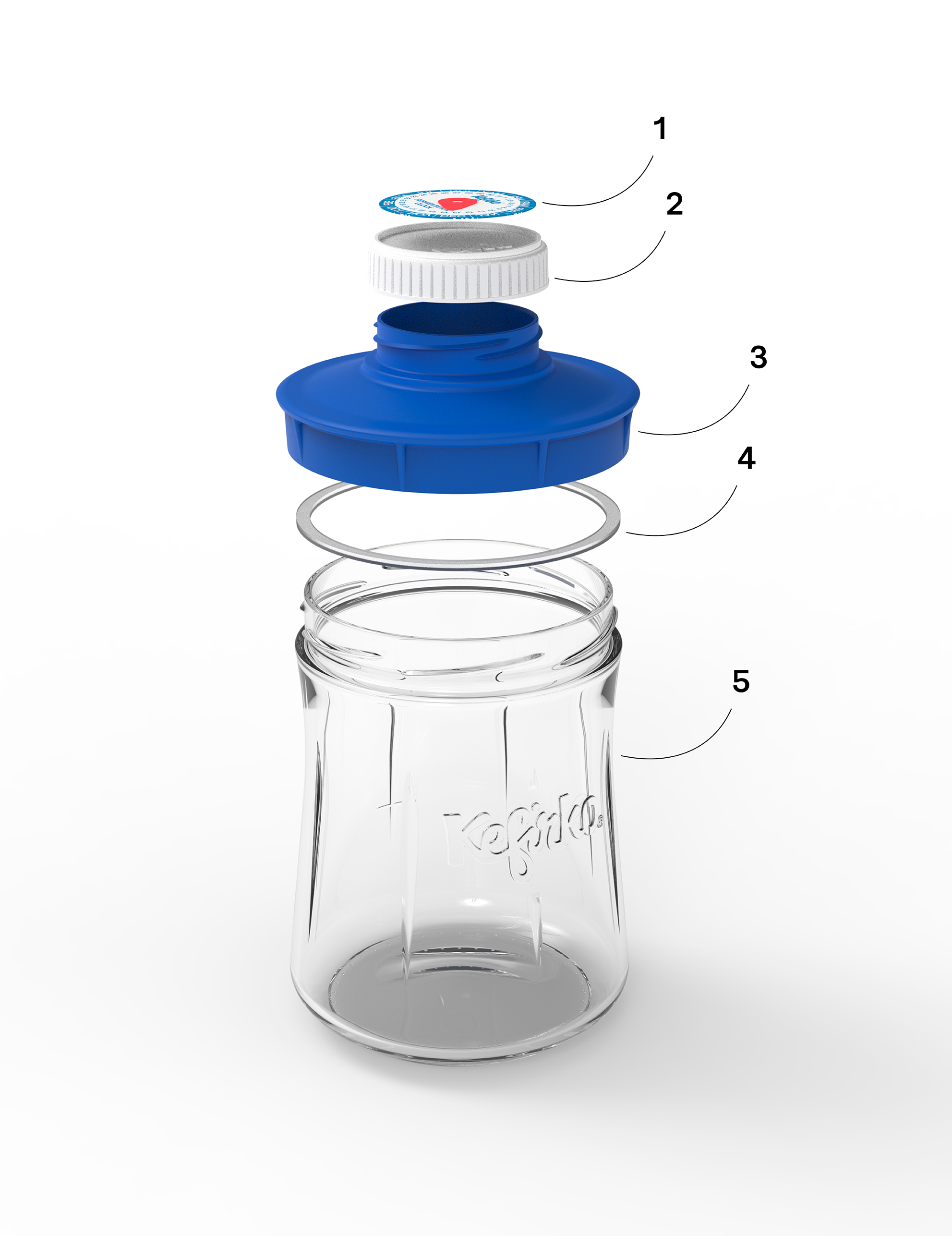 Andra fermentering 1400 ml