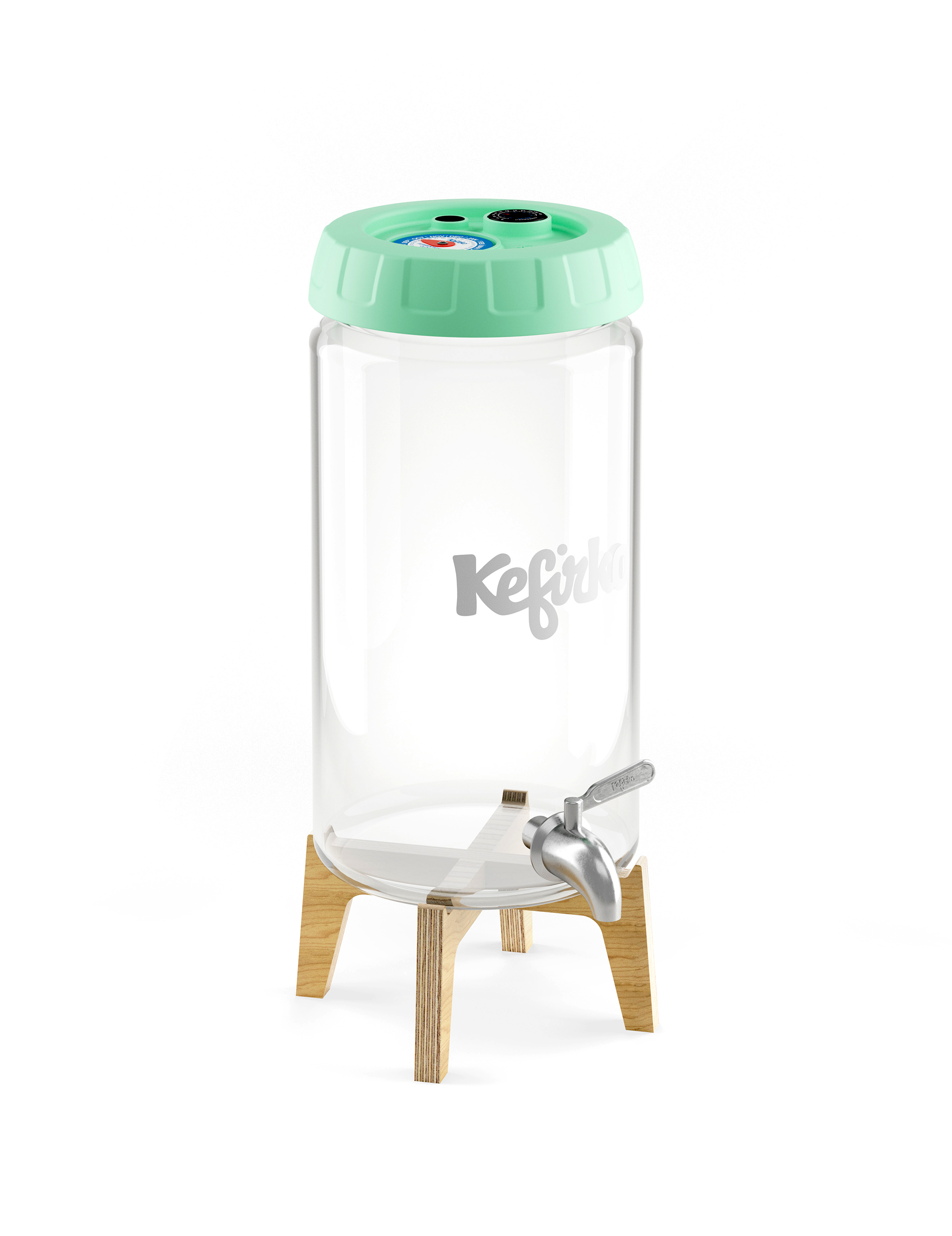 Kombuchafermenter 4 l