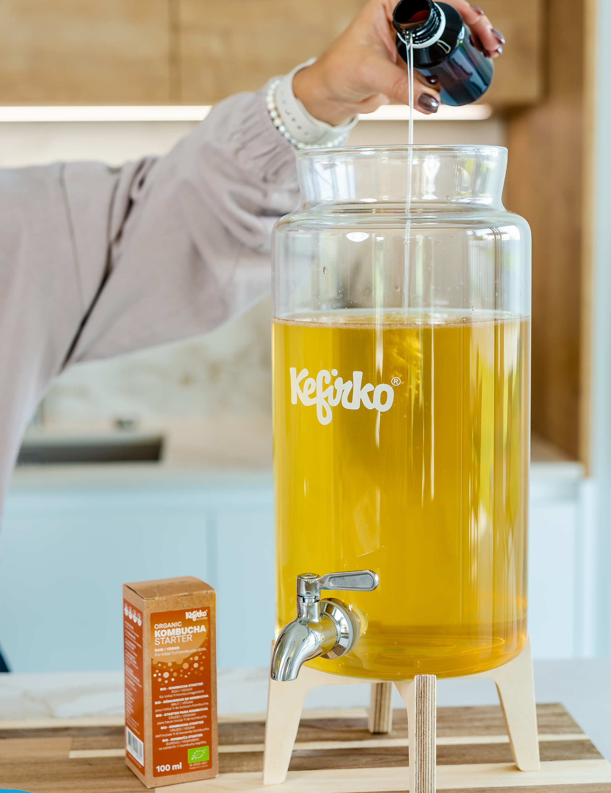 Kombuchafermenter 4 l