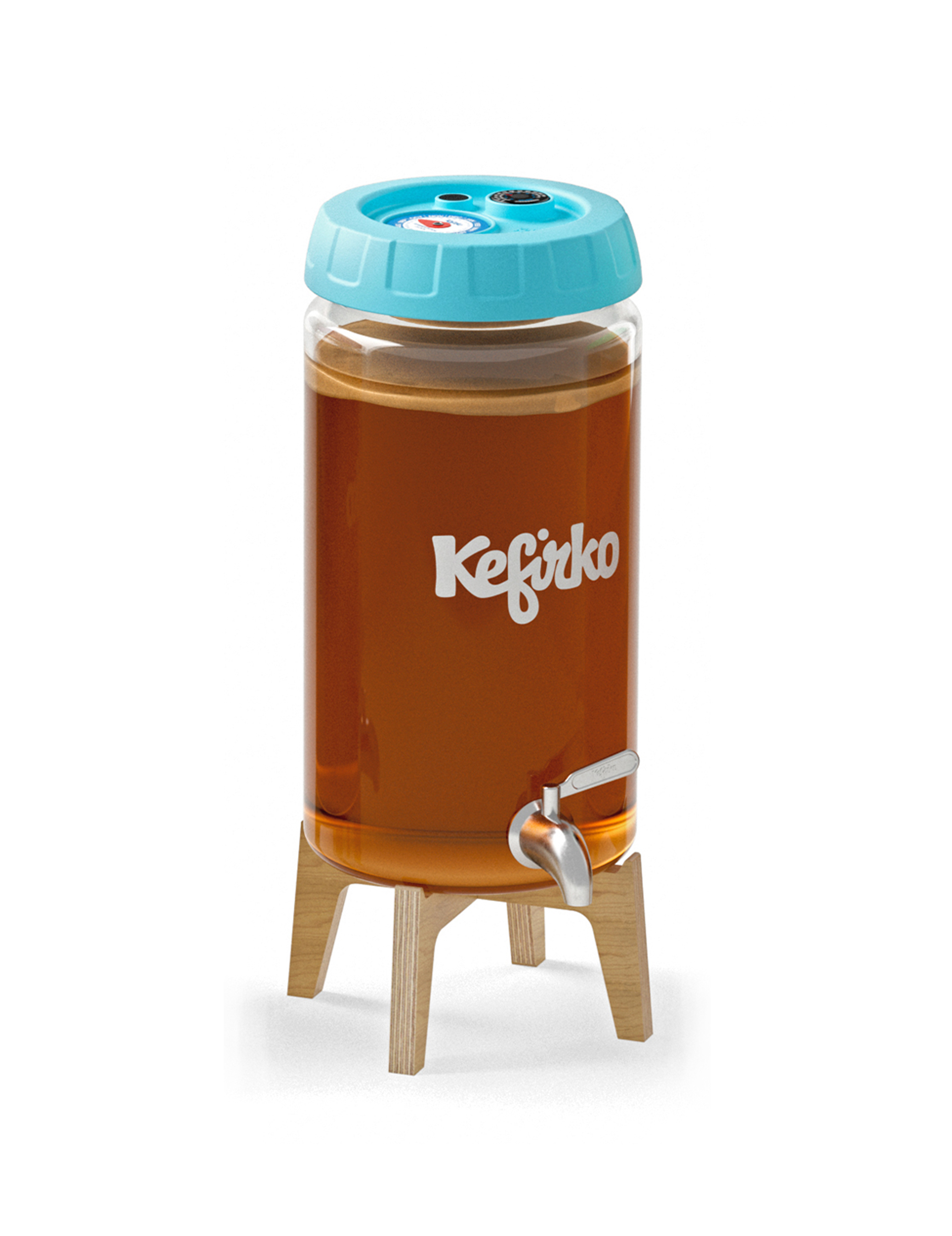Kombuchafermenter 4 l