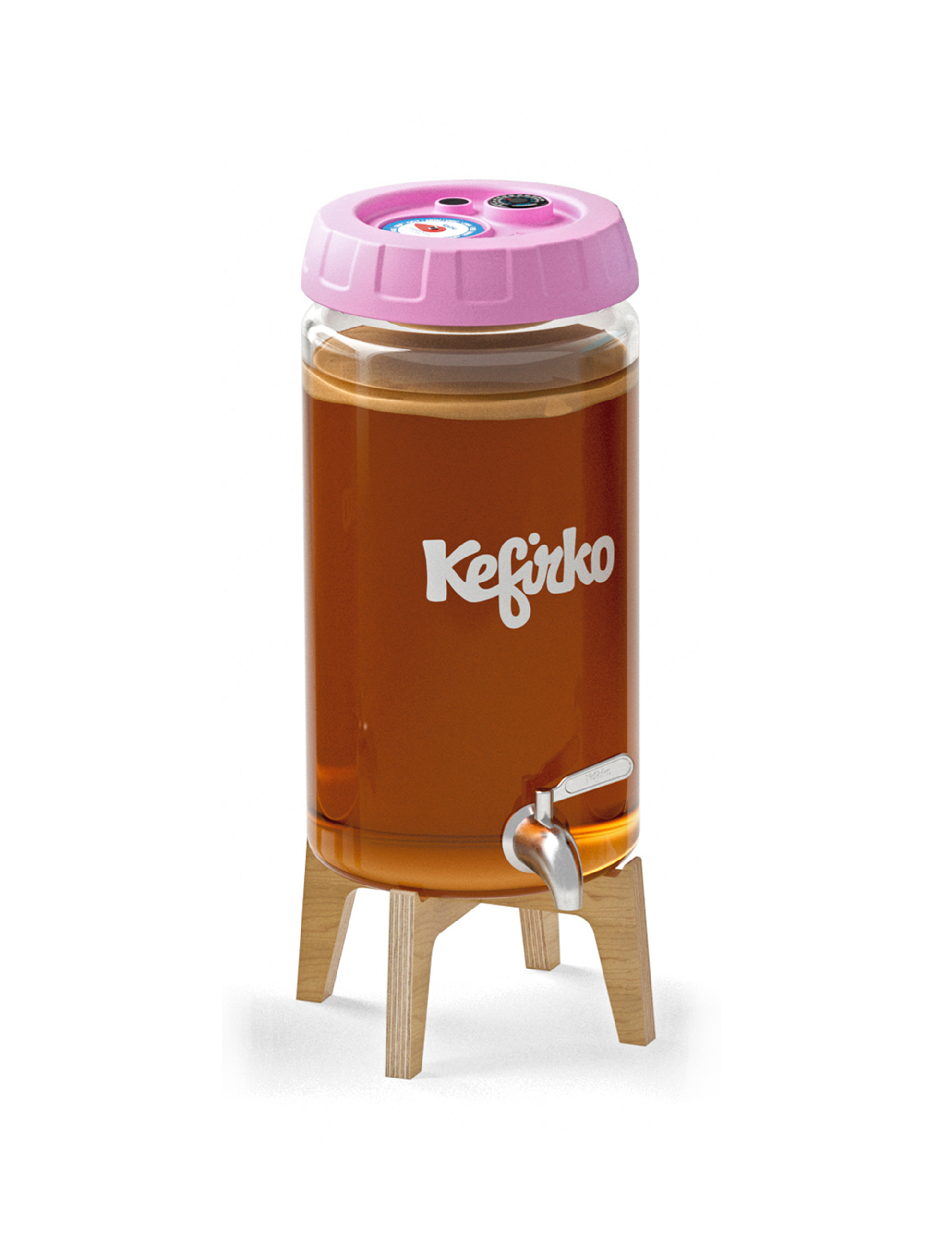 Kombuchafermenter 4 l