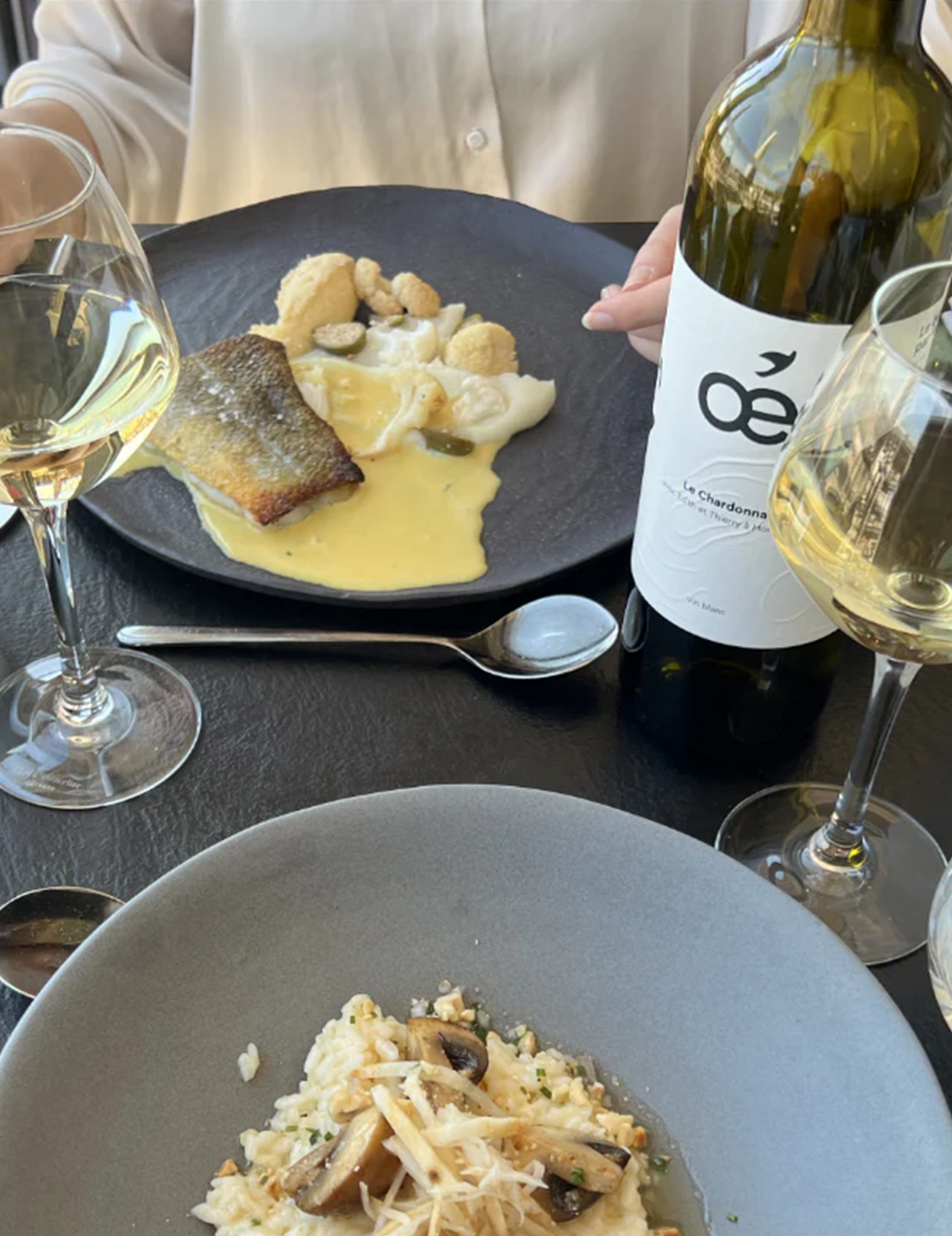Chardonnay vitt vin