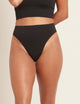 LYOLYTE® Ribbed High Leg Brief – Svart