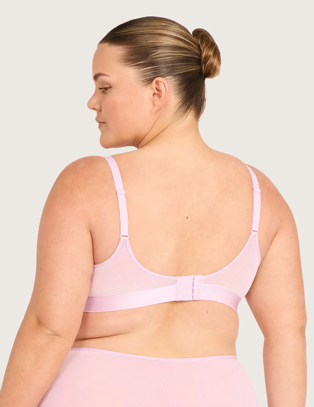 Boody FreeMesh bøjlefri BH i Pink Sorbet – billede 12