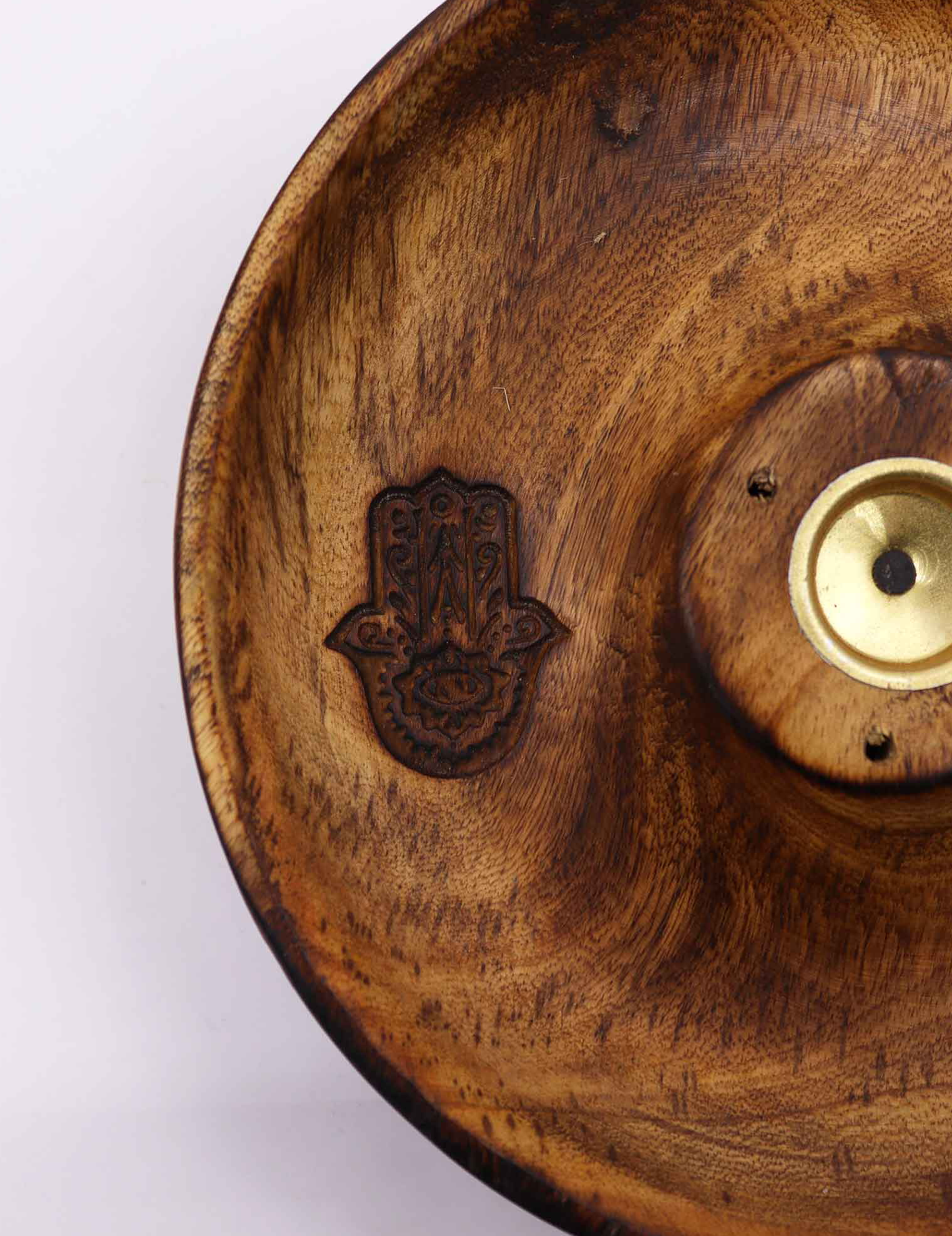 Rökelsehållare Mangoträ – Hamsa