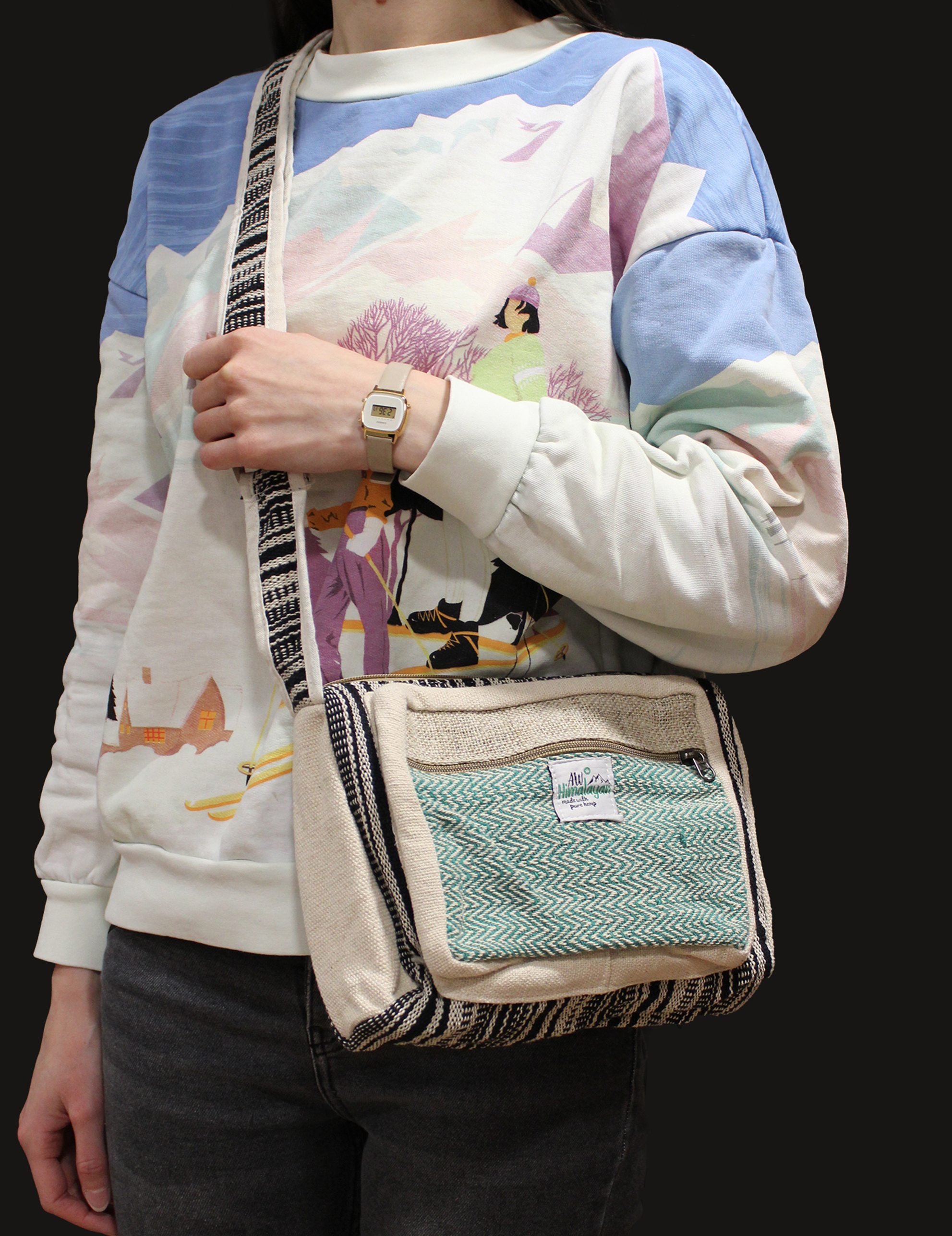 Messenger Bag – Hampa & Bomull