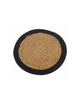 Tablett Jute & Bomull – Svart