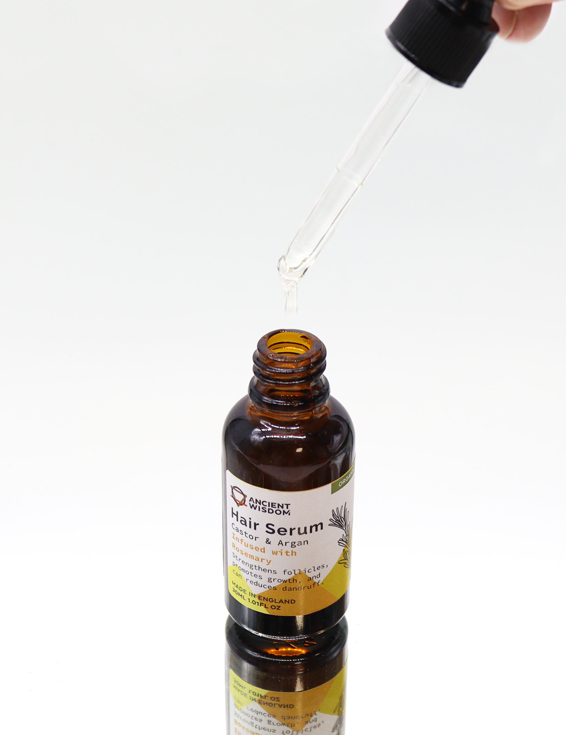 Ekologiskt Hårserum – Rosmarin