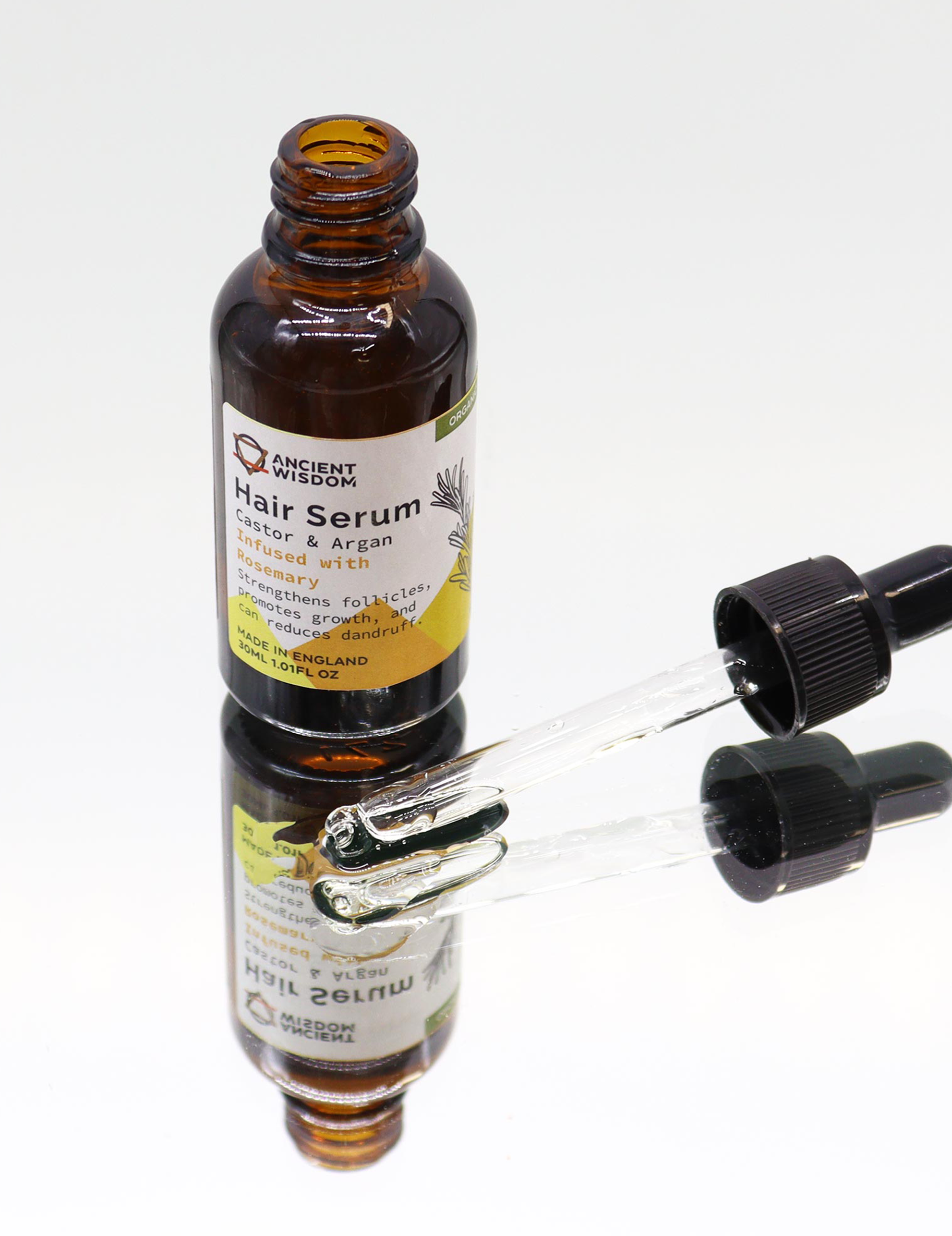 Ekologiskt Hårserum – Rosmarin
