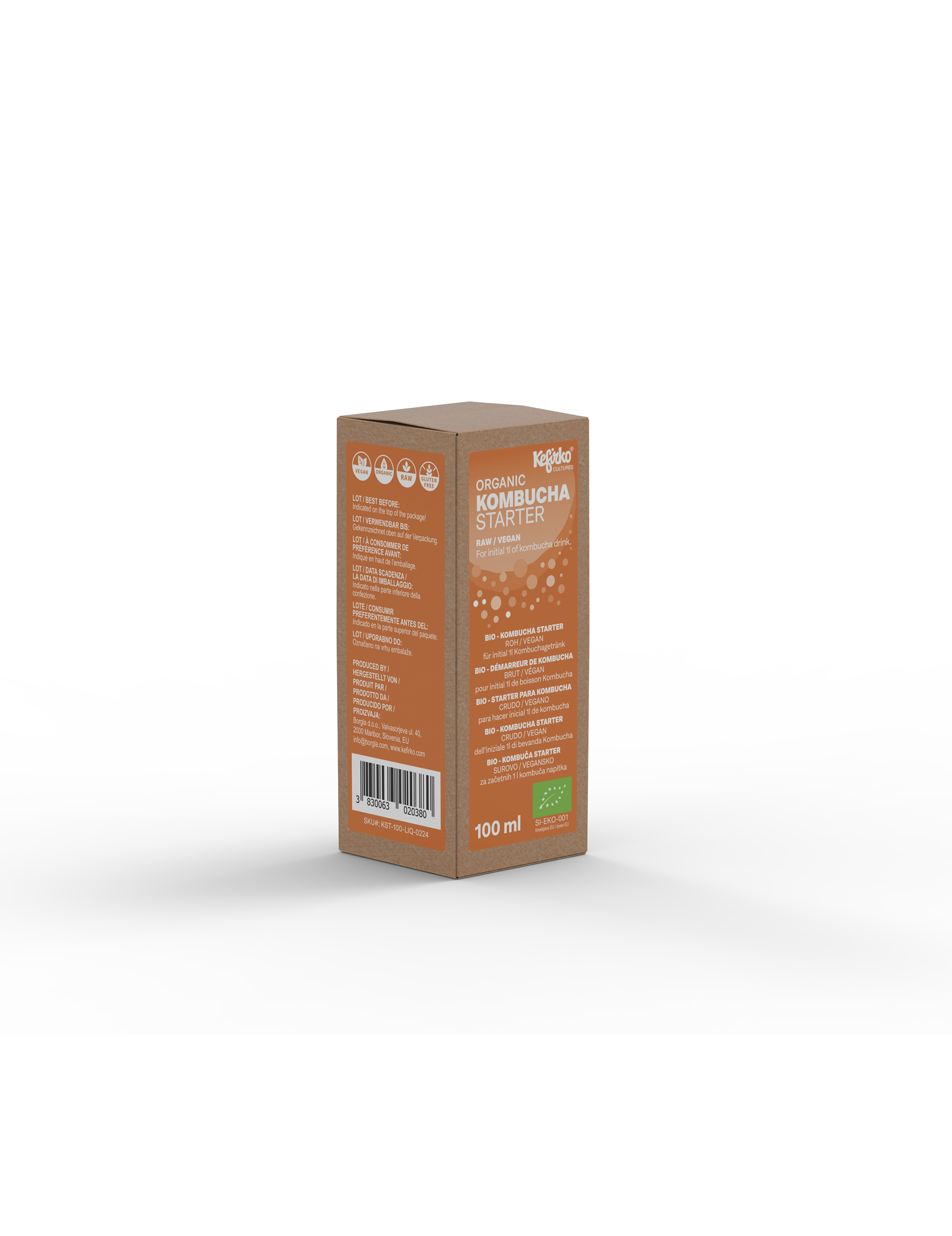 Ekologisk kombuchastarter – vegansk