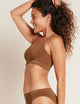 Padded Shaper Crop Bra – Nude 4