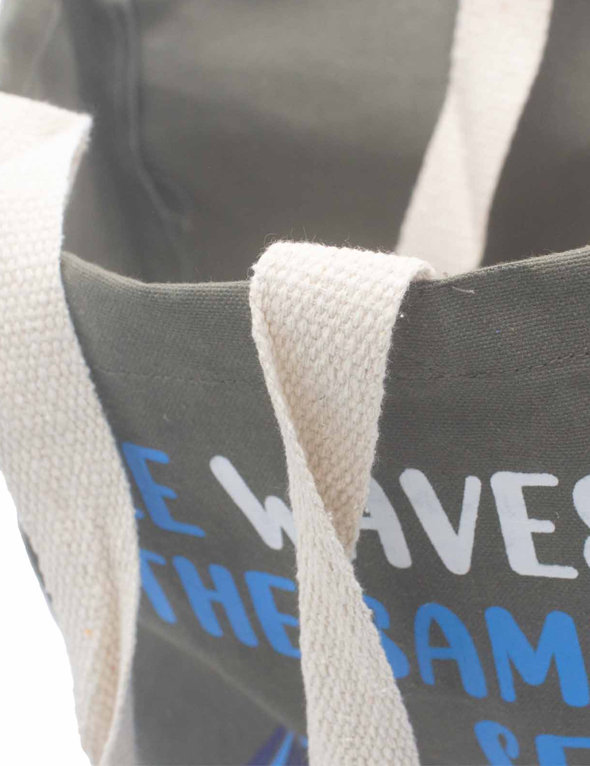 Tote Bag Shoppingväska – We are Waves Grey