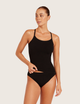 Basis Racerback Cami Top – Svart