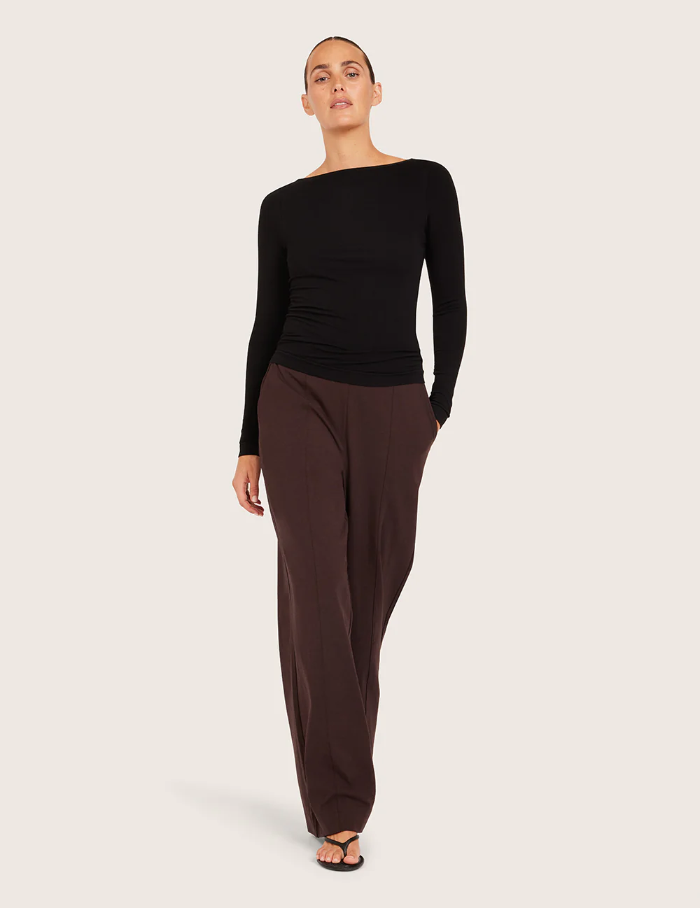 Forme™ Bukser med Lige Ben - Carob