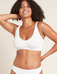 Shaper Crop Bra – Vit