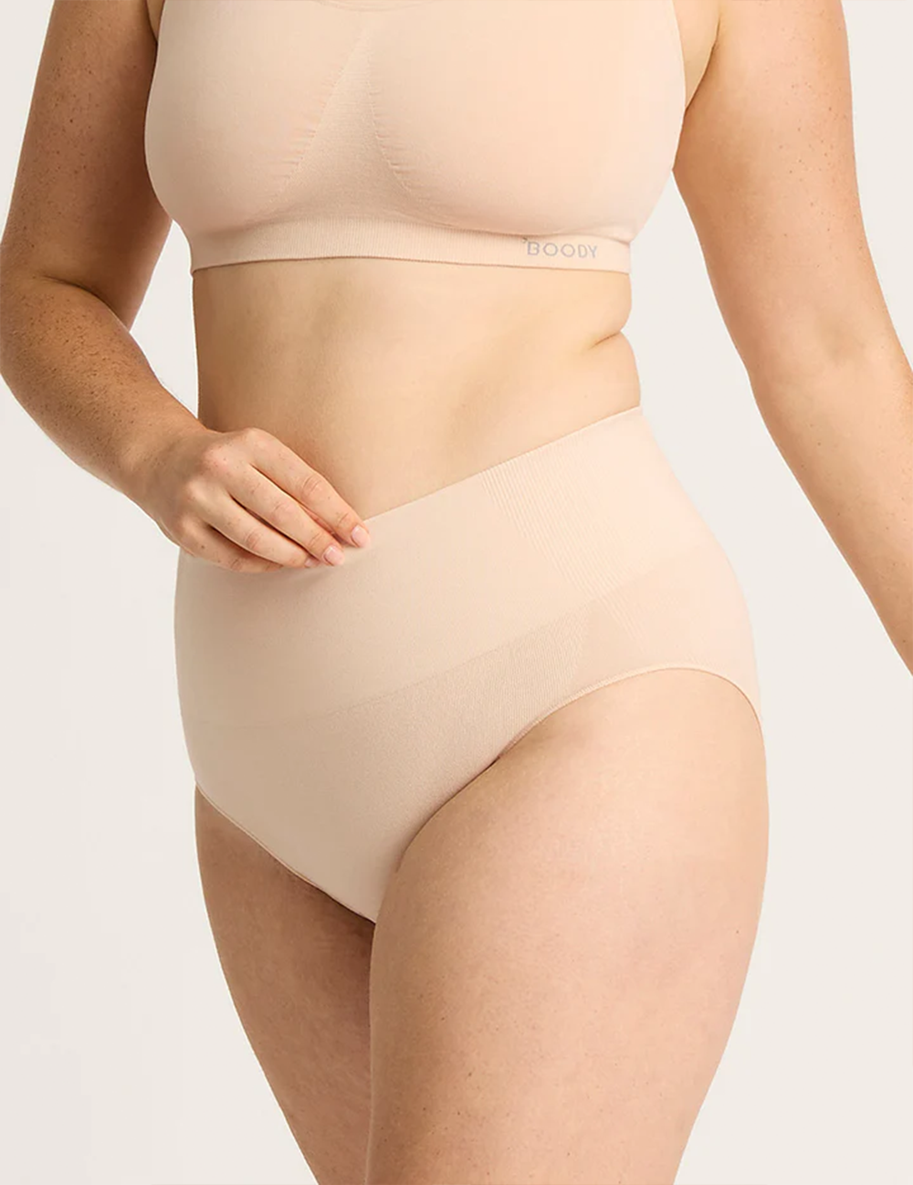 Shaper High Cut Full Briefs – Shell
