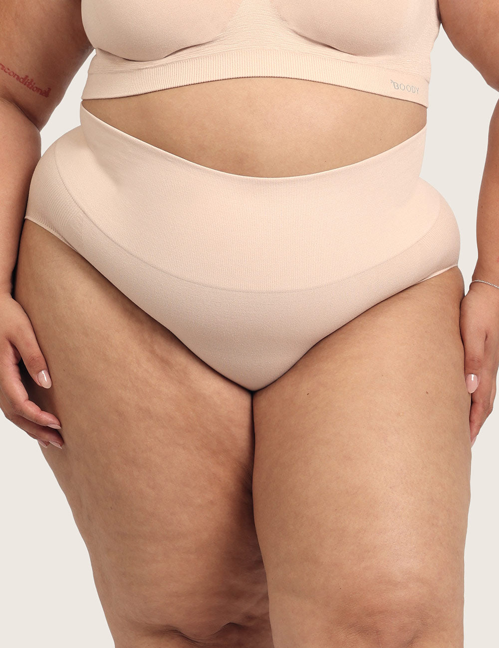 Shaper High Cut Full Briefs – Shell