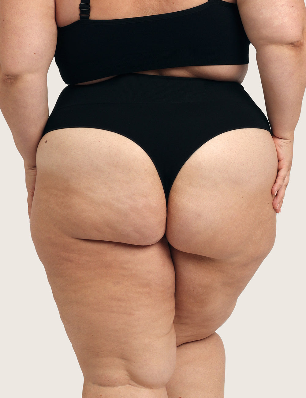 Shaper High Waist G-String – Svart
