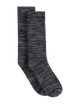 Tjocka Bambustrumpor – Dark Grey Marl