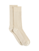 Ribbade bambustrumpor – Oatmeal