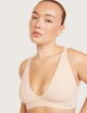 Plunge-bh i bambu utan bygel – Shell