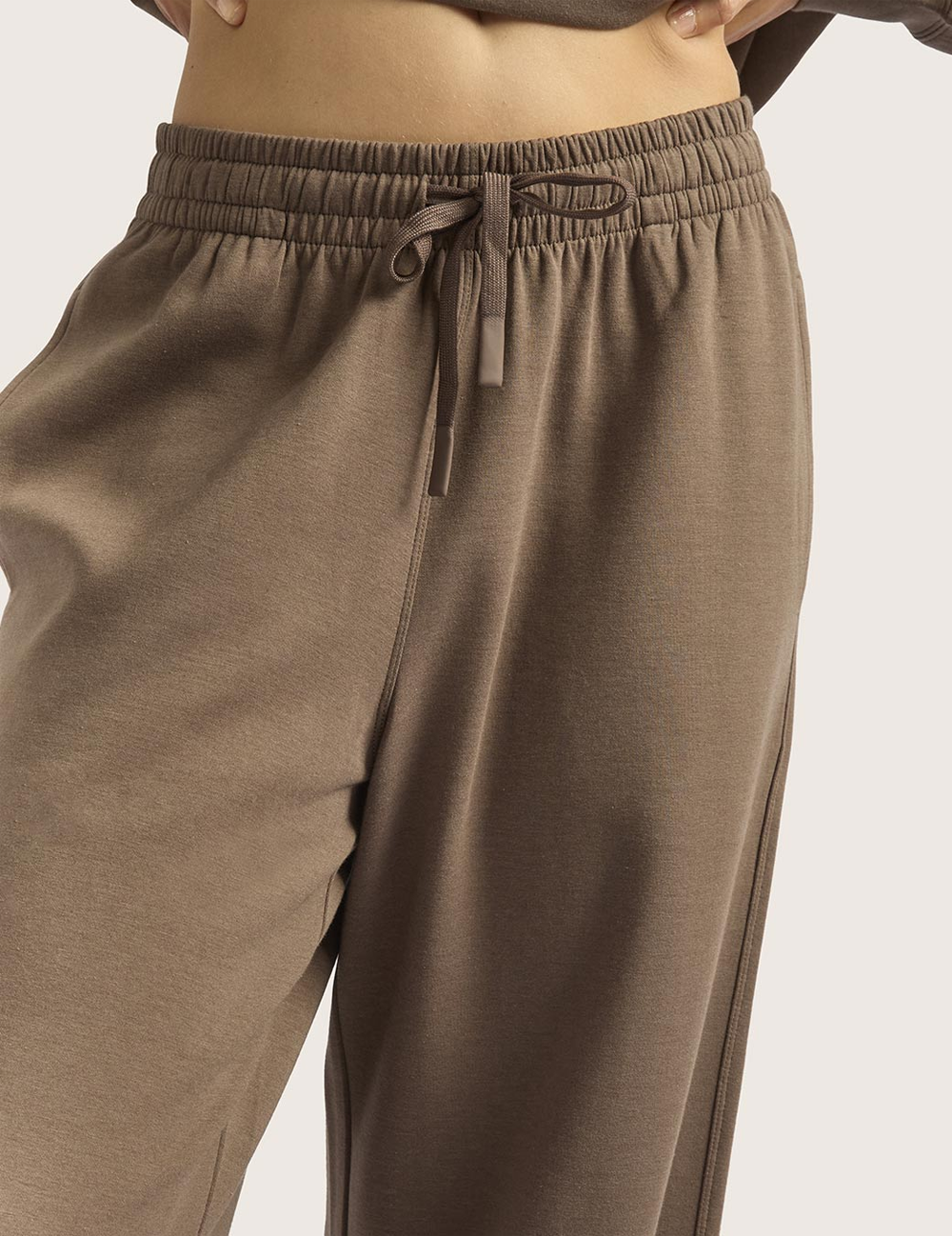 Sweatpants med raka ben – Oyster