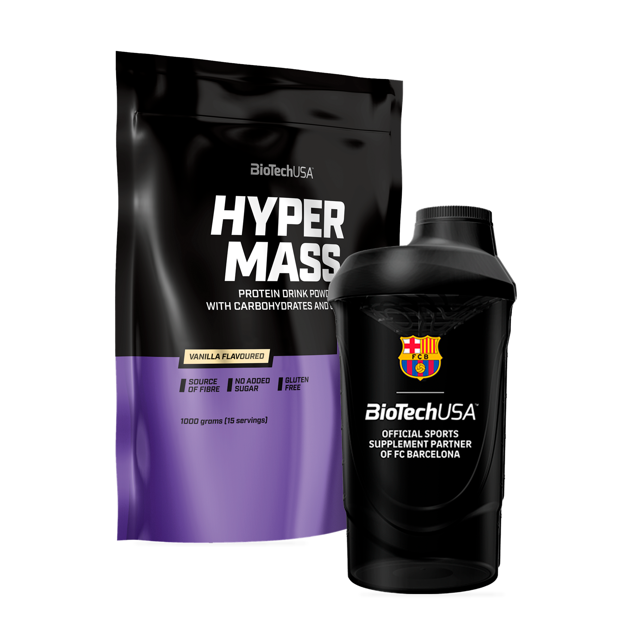 Hyper Mass (1000 g) + gratis valfri Shaker