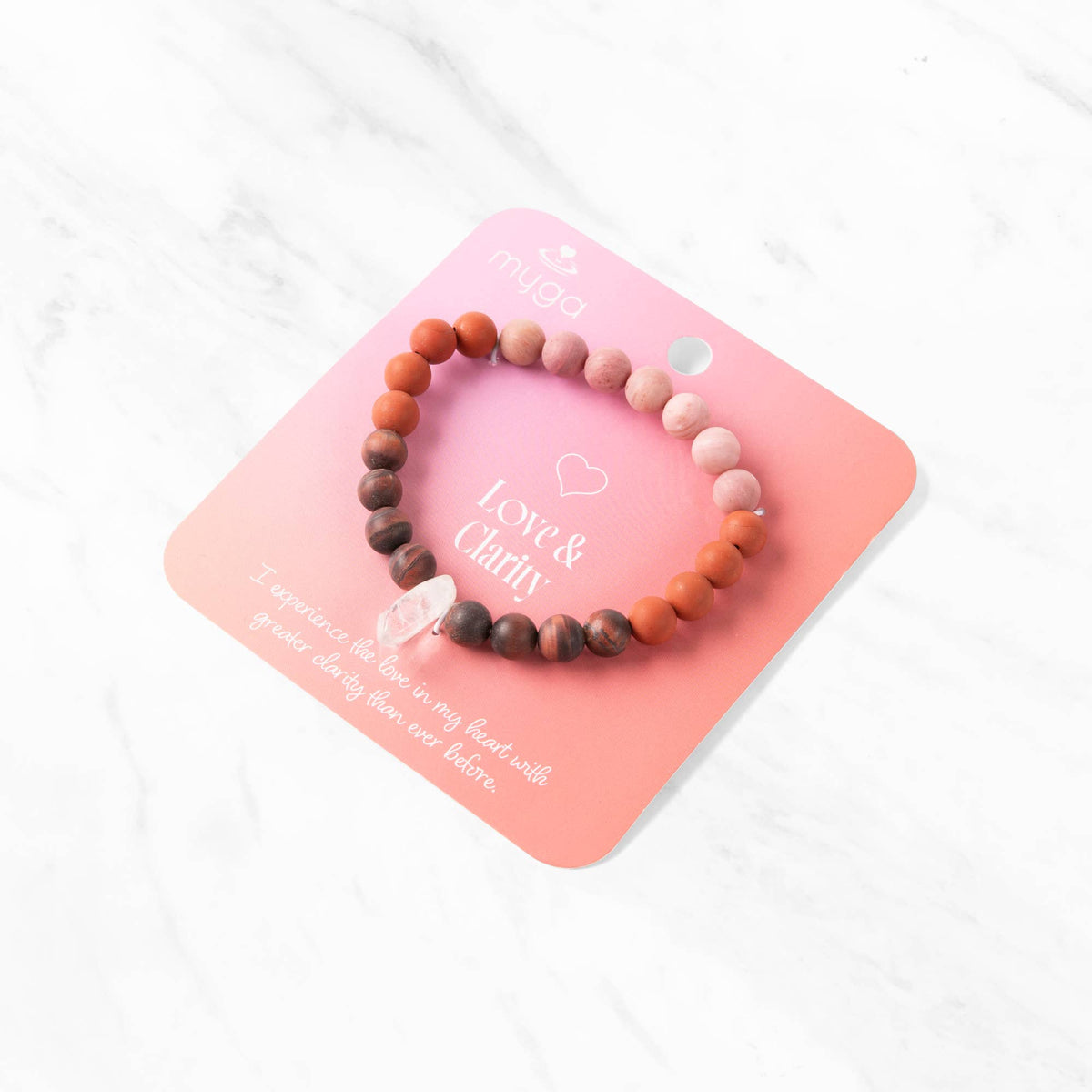 Myga Love & Clarity pärlarmband