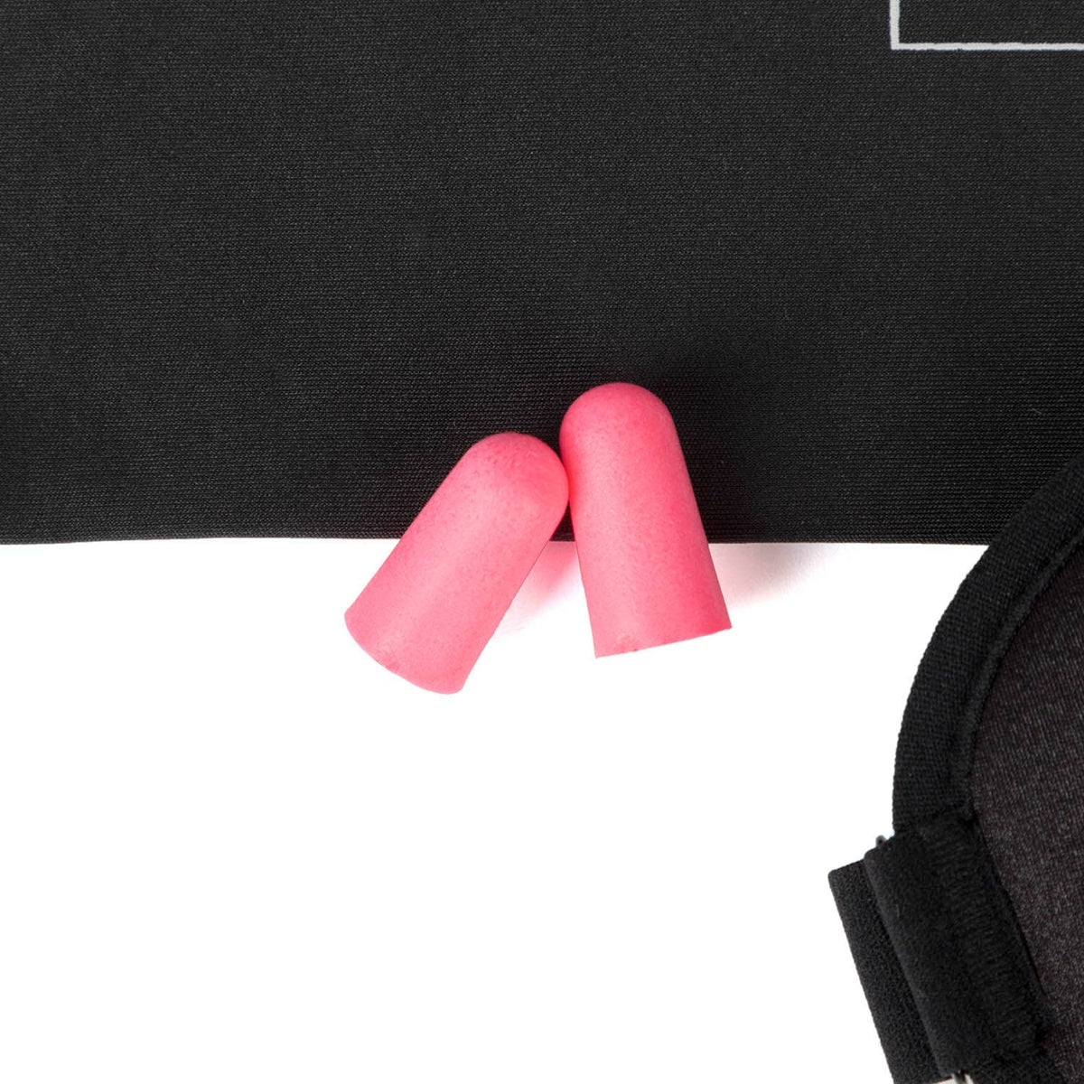 Öronproppar och förvaringspåse till WellTouch sovmask – svart