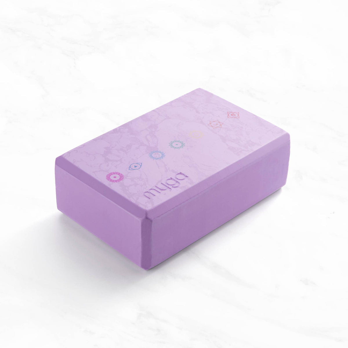 Myga yogablock i skum – Chakra