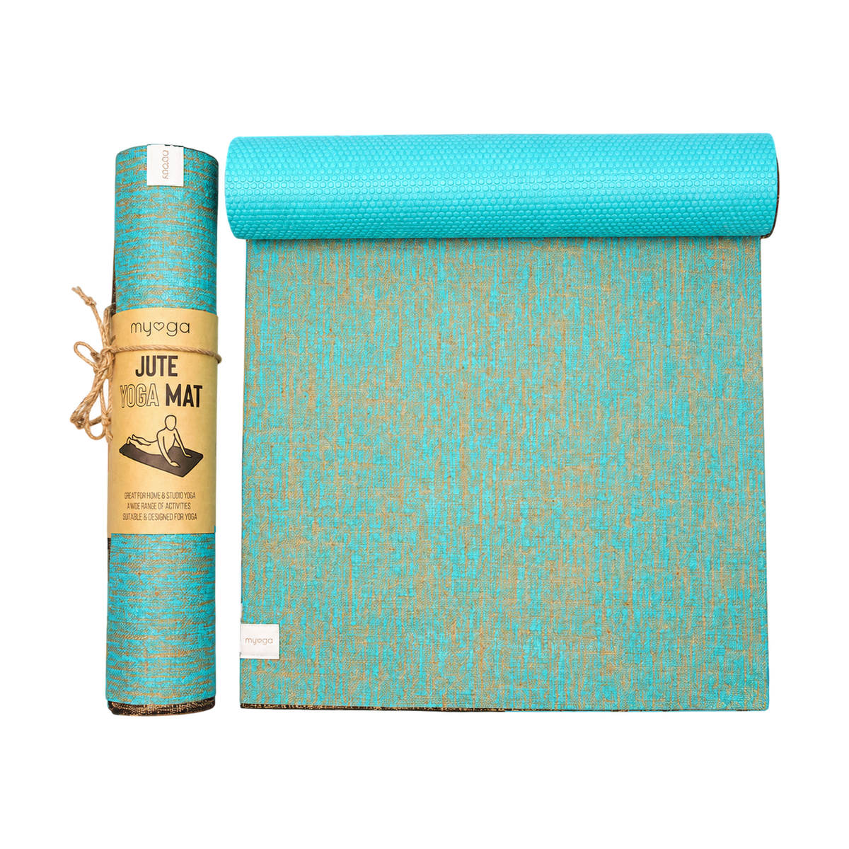 Myga Jute Yogamåtte