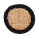 Guru Shop Glasbrik Jute & Bomuld – Sort